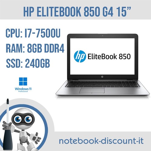 Notebook elitebook 850 g4 - hp,