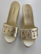 Sandali sabot pelle color - in,