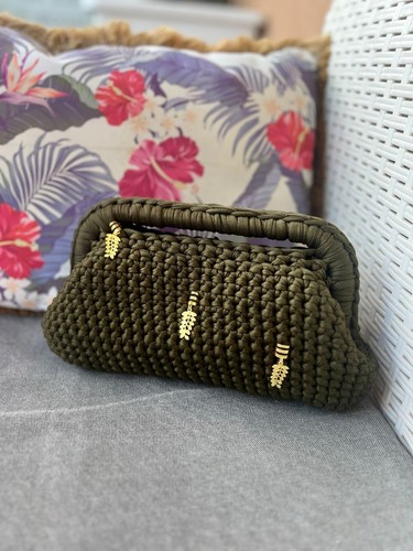 Borsa uncinetto fatta mano - fatta, a