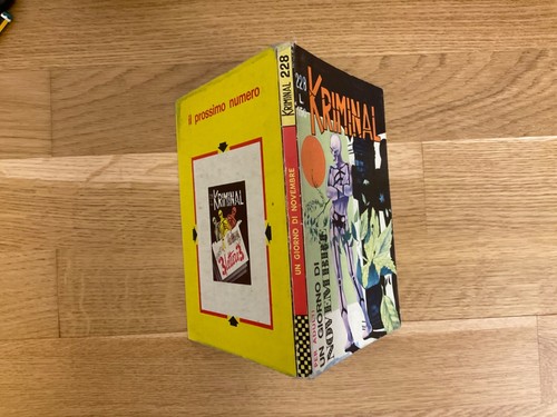 Kriminal 228 originale 1969 - originale,