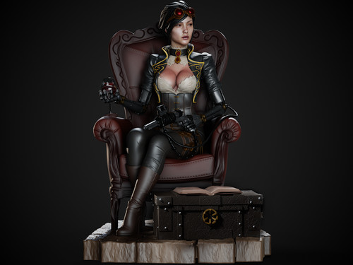 Lady mechanika modello - mechanika,