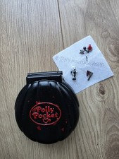 Playset vintage Polly Pocket ART THE CLOWN TERRIFIER RIDIPINTO PERSONALIZZATO