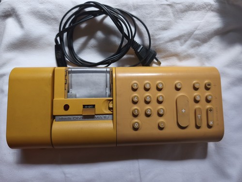 Calcolatrice vintage olivetti - calcolatrice,