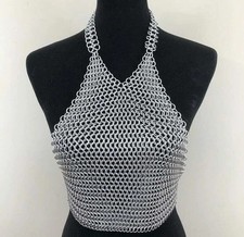Top reggiseno con bottoni in