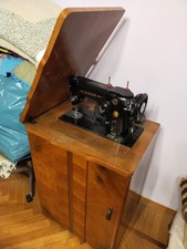 ? SINGER 306M macchina per cucire anni '60 con mobiletto... da collezione ⟵?