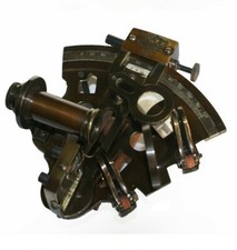 Sestante nautico antico Kelvin&Hughes 1917 royal london orientamento nave barca