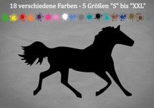 Pferde Silhouette Aufkleber