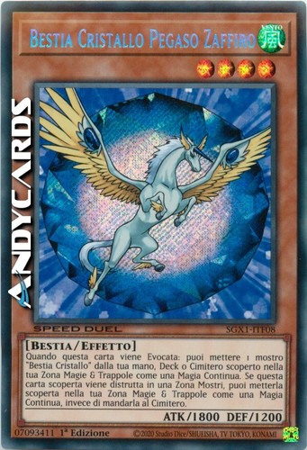 Bestia cristallo pegaso - cristallo,
