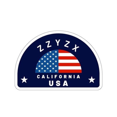 Zzyzx california adesivi - -,