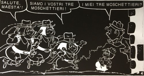 Soldino gigante negativo - negativo, di