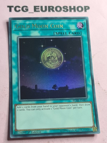 Moneta luna oro yugioh - luna,