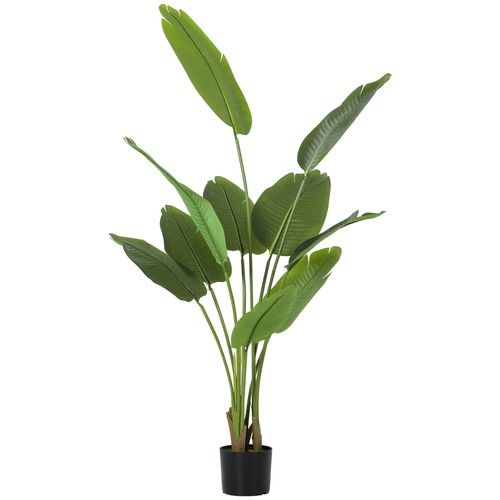 Homcom pianta artificiale - pianta, da