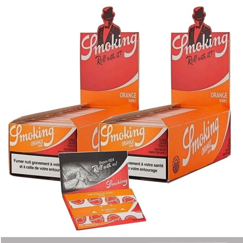 Cartine smoking orange corte - smoking,