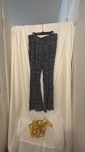 Pantalone gamba larga stampato