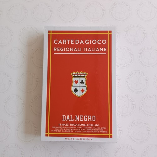 Carte gioco dal - da, negro