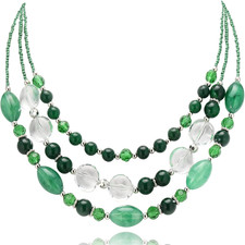 Collana Donna Perline Grosse