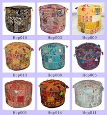 Pouf ottomano patchwork