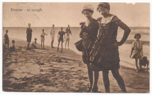 Riccione la spiaggia - la,