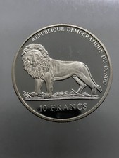 Africa - Congo 10 Francs 2003 Paris giochi olimpici