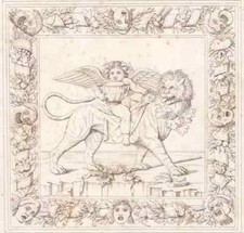 ANTICA STAMPA 1831 MITOLOGIA