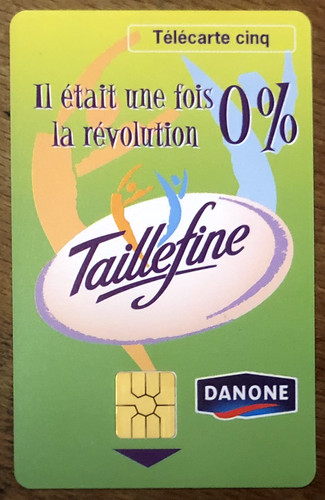 Telecarte danone taillefine - danone,