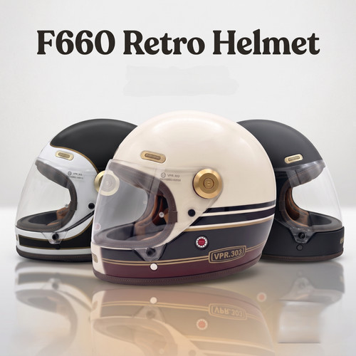 Casco integrale moto fibra - integrale, di