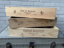 3 Scatole Vino in Legno Poco