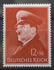 1941  3 Reich   52 compleanno di Hitler 722x MNH**1V(awei127