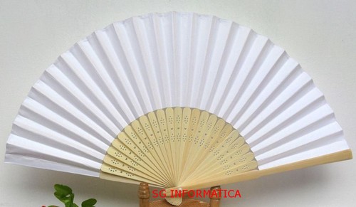 100 ventagli bambù legno