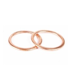 2x Scarico Guarnizione