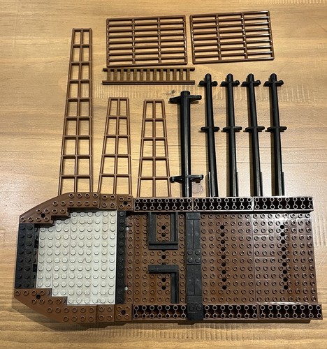 Lego nave pirata - mar, nero