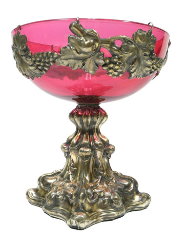 Centrotavola argento con - in,