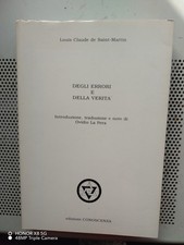 MARTINISMO -  DEGLI ERRORI E