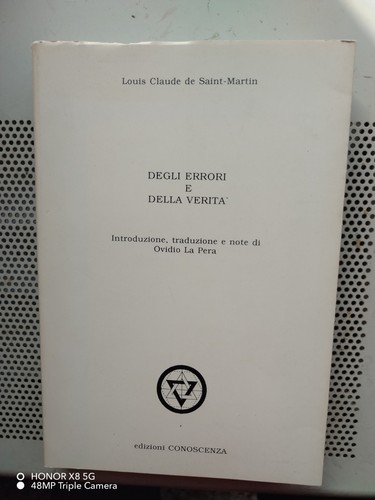 Martinismo degli errori - -, e