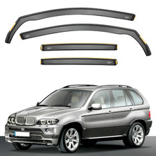 PER BMW X5 MK1 E53 2000 - 2006 5 porte 4 pz deflettori vento ISPEED colorati