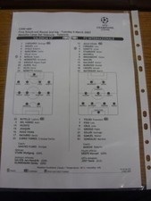 06/03/2007 Foglio Squadra