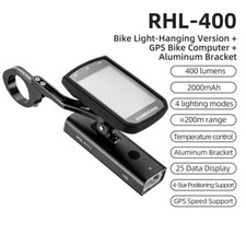 ROCKBROS Set Fari Bici GPS