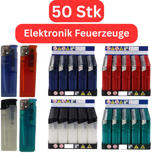 Accendini elettronici 50x - elettronici,