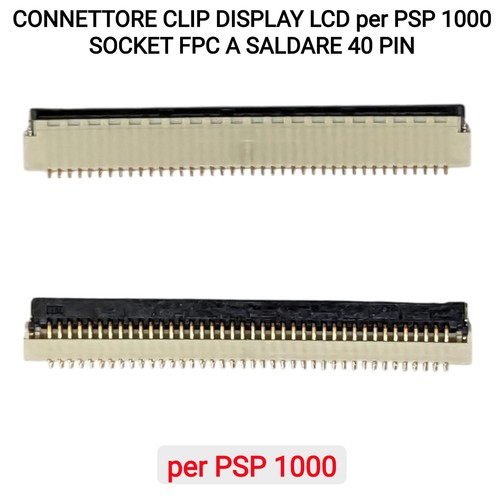 Connettore clip display lcd - display,