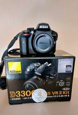 D3300 Reflex Nikon VR solo corpo macchina e box ITA
