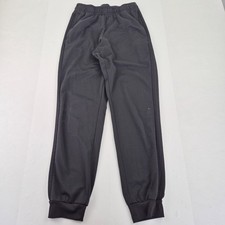 ADIDAS Joggers Medium Black Uomo Abbigliamento Sportivo Conico Tasche Pantalo...