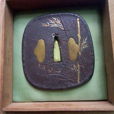 Antica spada giapponese Tsuba
