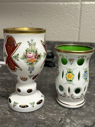 Coppia vasi vintage - , in