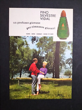 PINO SILVESTRE VIDAL PROFUMO VENEZIA SAPONE COLONIA DEODORANTI PUBBLICITA BAGNO