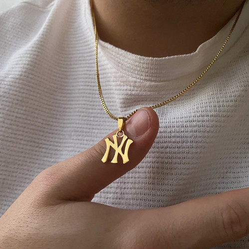 Collana catena ciondolo logo - catena,