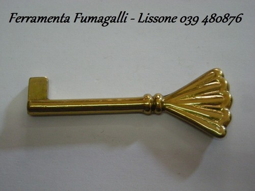 H0601 chiave ottone oro - h0601,