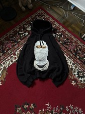 Felpa con cappuccio maschera
