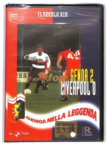 Dvd partita calcio - partita, genoa