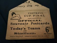 VINTAGE FA CUP FINAL ENVELOPE