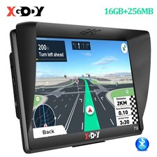 XGODY 7 Pollici Bluetooth GPS Navigatore Navigatore Auto Auto Camion Navigazione AV-IN